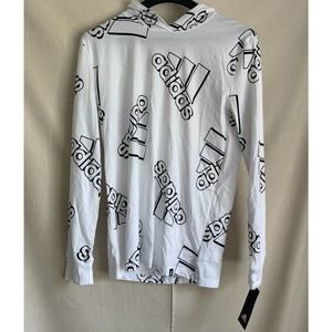 Kid's size Large 14/16 Adidas Graphic Logo long sleeve shirt